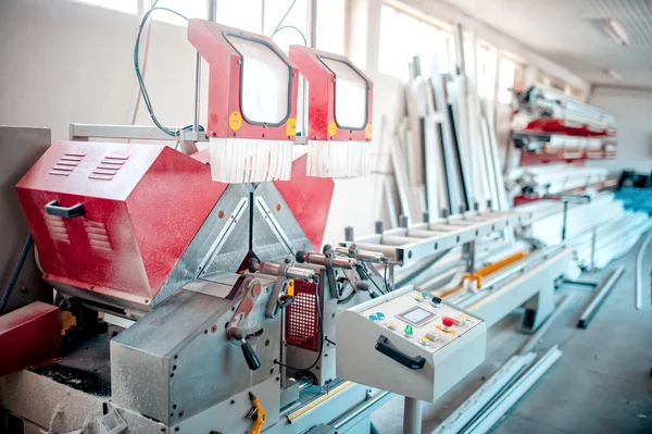 Ferramentas de fábrica, fabricação industrial e equipamentos de produção — Fotografia de Stock