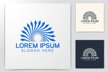 Beyaz Arkaplanda İzole edilmiş Parlak logo Tasarımları İlham Verdi