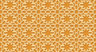 Arka plan ile geleneksel süs. Vektör çizim.