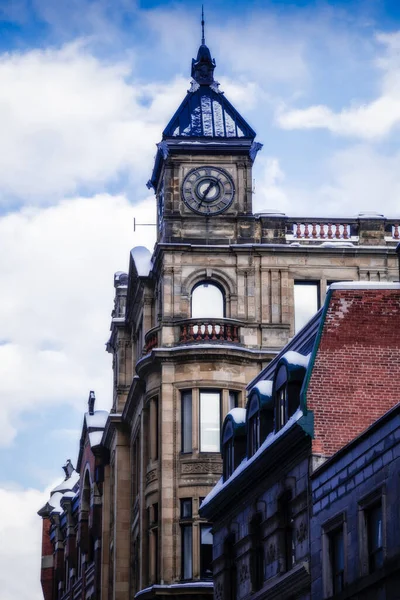 Quebec 'te Montreal' in eski bir kasabası