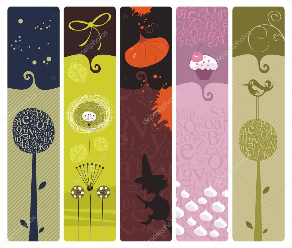 Various Bookmarks or Banners
