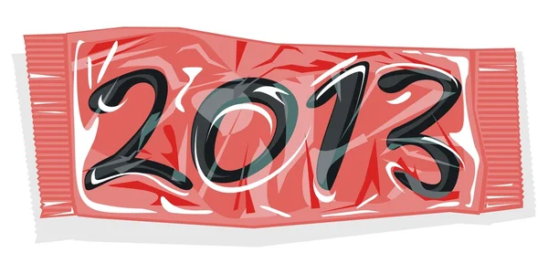 Packed 2013 — Stock Vector