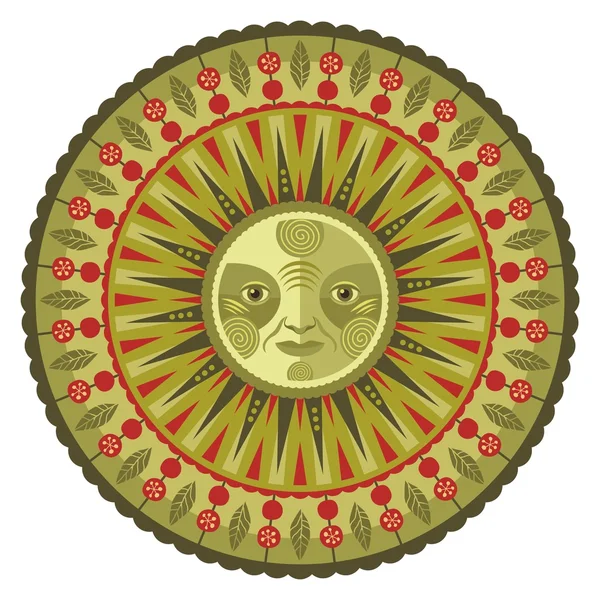 Dekoratif bahar mandala