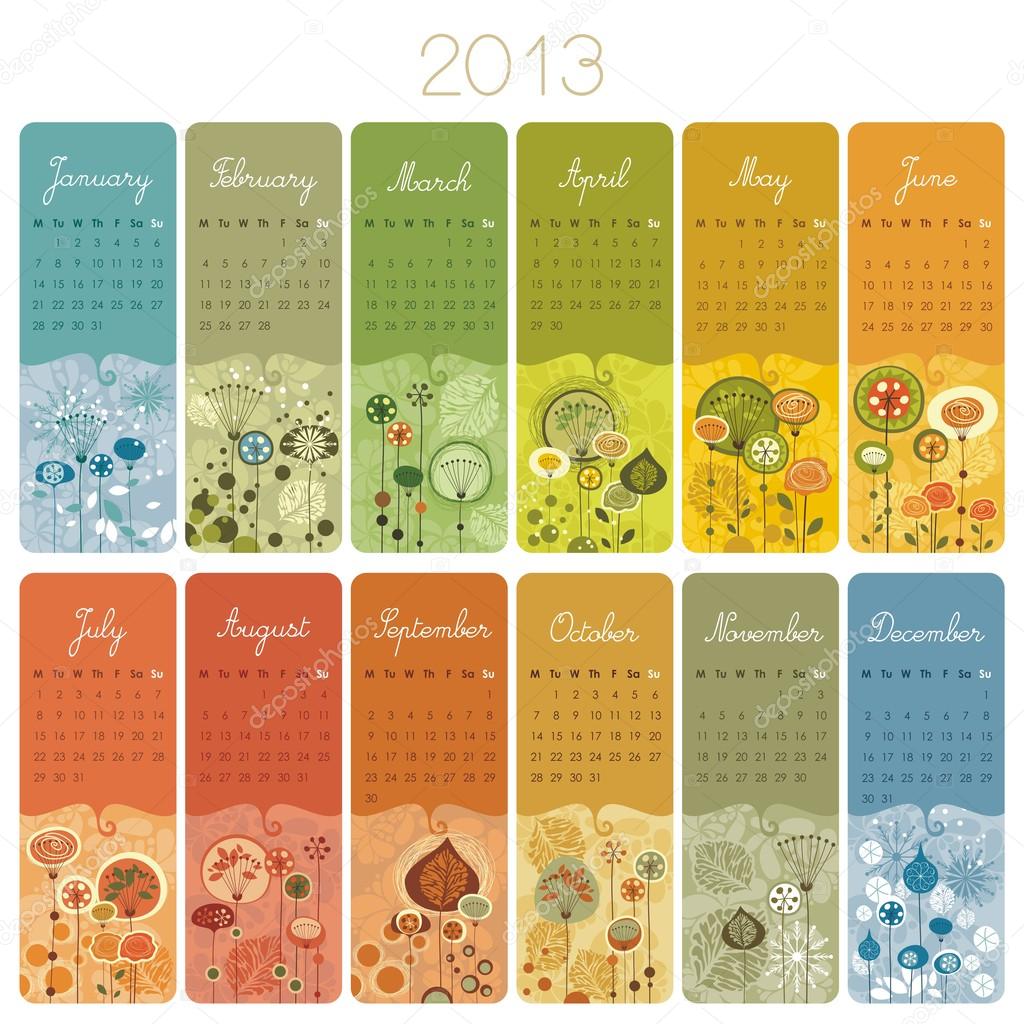 2013 Calendar Set