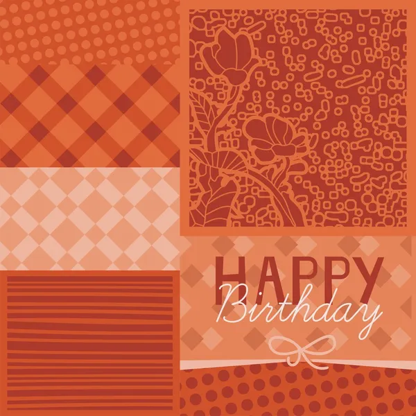 Birthday Card — Stock Vector