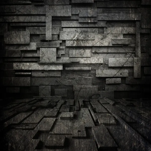 Black grunge background — Stock Photo, Image