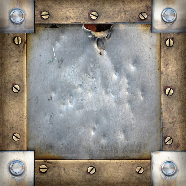 Scratched stained metal texture — Stock Photo © igorsky 9258901