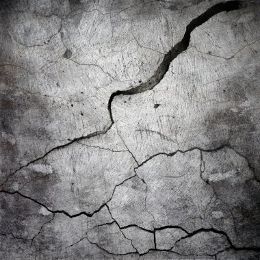 cracked cement clipart
