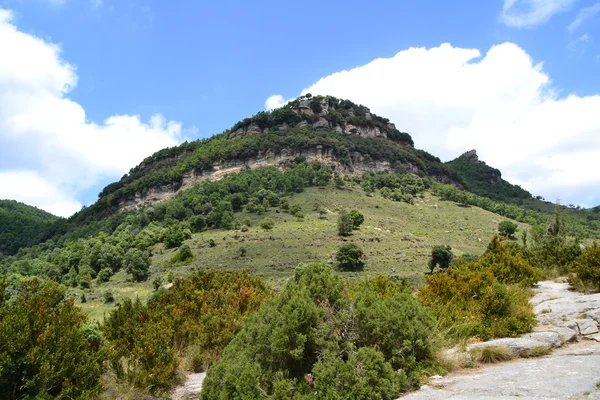 Bergslandskap i rupit — Stockfoto