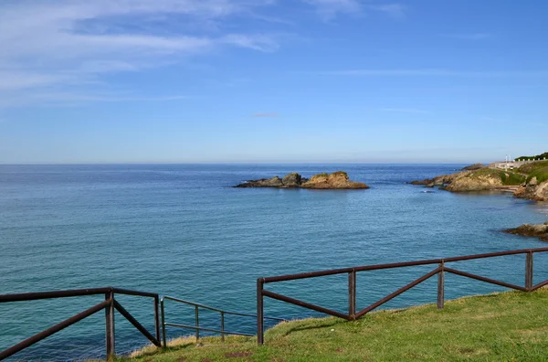 Beach of Tapia, Asturias, Spain — Stock Photo, Image