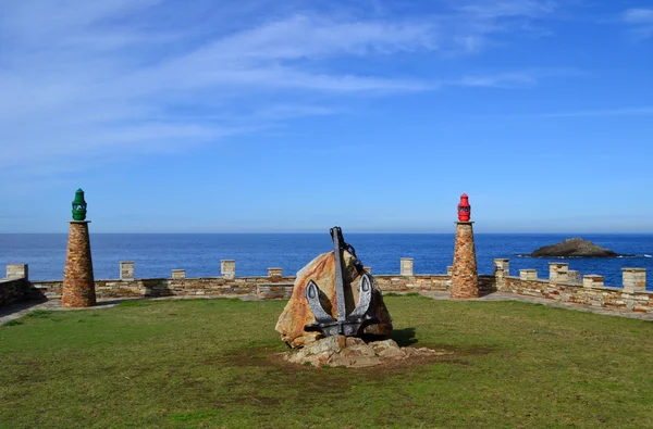 Морський порт Tapia, Астурія, Іспанія — стокове фото