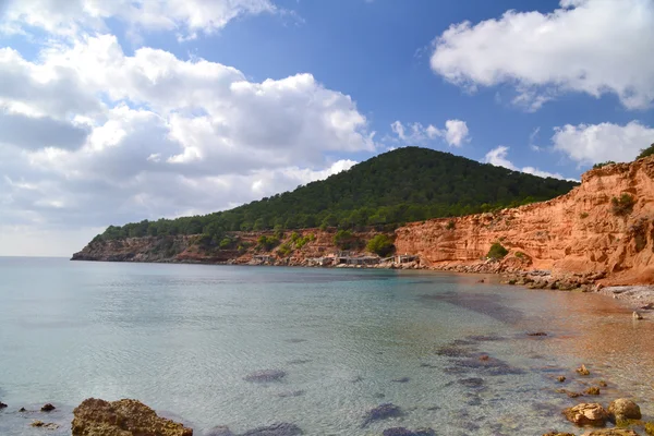 SA Caleta strandtól, Ibiza — Stock Fotó