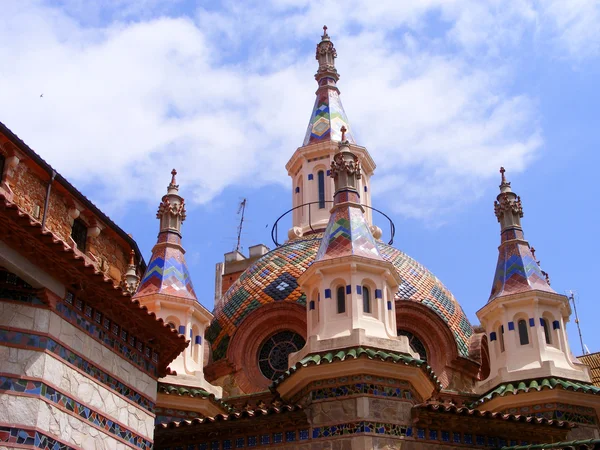 Kirche in lloret de mar, girona — Stockfoto