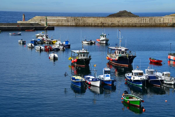Seaport of Tapia, Asturias, Spain — Stock Photo, Image