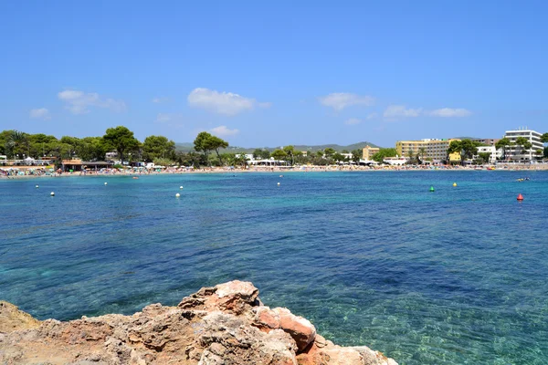 Es Cana Beach em Ibiza - Espanha — Fotografia de Stock