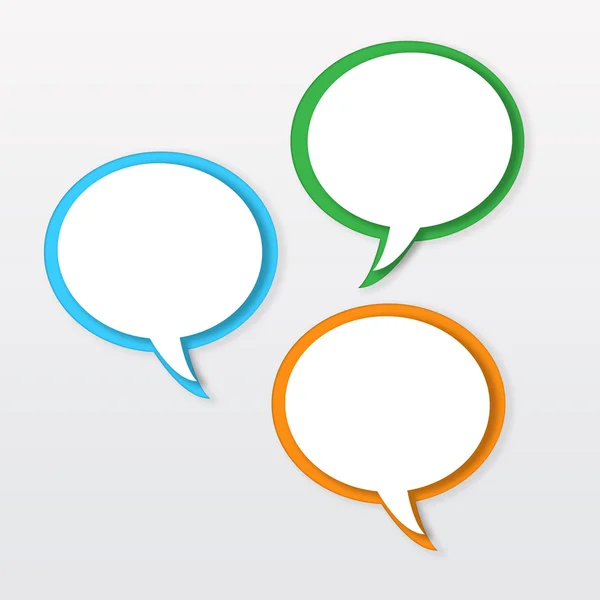 Speech Bubbles — Stock Photo, Image