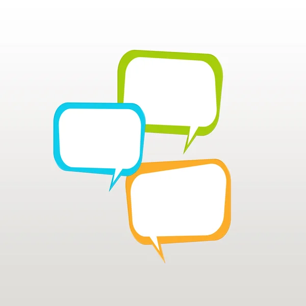 Speech Bubbles — Stock Photo, Image