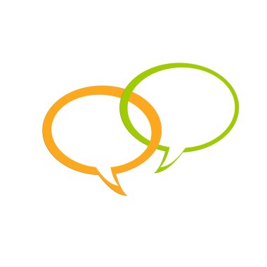 Sarı ve yeşil renklerde diyaloglar