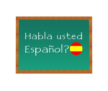 Do you speak Spanish clipart