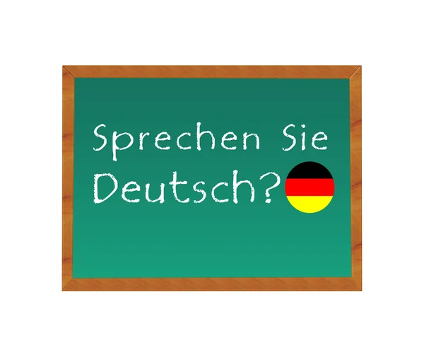 Do you speak German — Stock Photo, Image