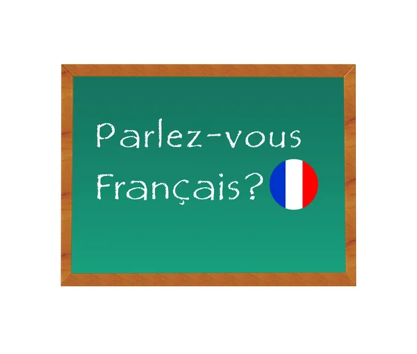 Lei parla francese? — Foto Stock