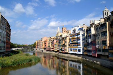 girona şehir görüntüsü