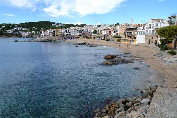 Táj a Calella de Palafrugell, Spanyolország — Stock Fotó