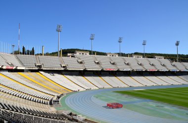 Olimpiyat Stadı lluis şirketlerinin Barcelona, İspanya