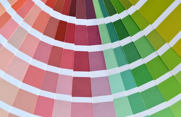 Sample of pantone colors catalog — Stock Photo, Image