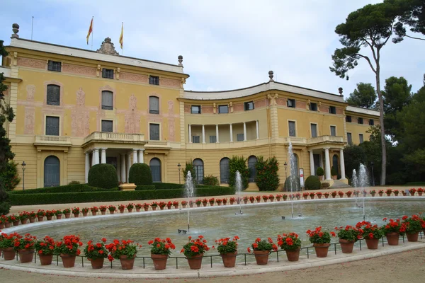 Pedralbes palace, barcelona, Hiszpania — Zdjęcie stockowe