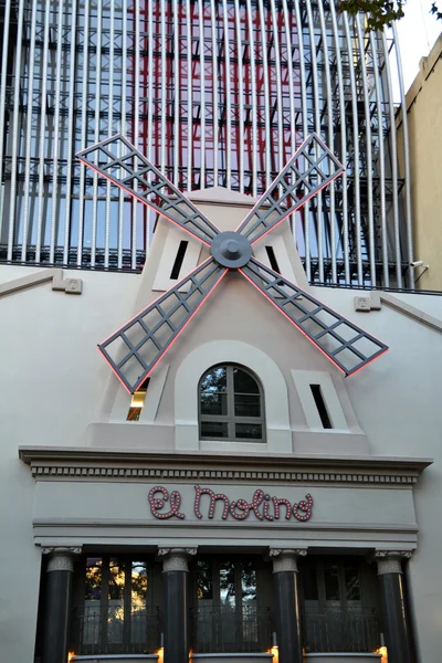 El Molino Music Hall in Barcelona, Spain — Stock Photo, Image