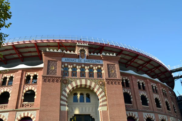 Shoppingcentret las arenas i barcelona, Spanien — Stockfoto