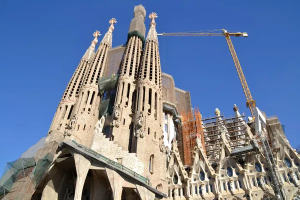 Sagrada Familia in Barcelona, Spain Stock Image