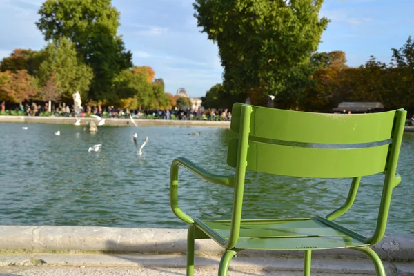 Giardini delle Tuileries a Parigi — Foto Stock