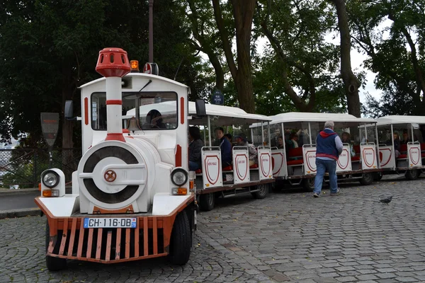 Servicio de tren turístico en París, Francia — Foto de Stock