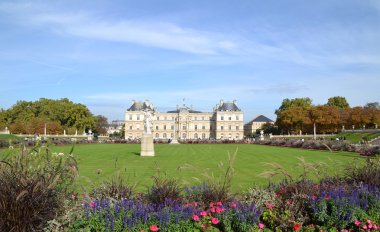 Luxembourg Palace in Paris, France clipart