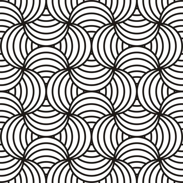 Design abstrato preto e branco — Vetor de Stock