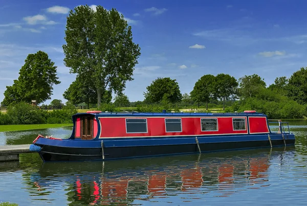 Red Barge — Stock Photo, Image