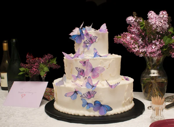 Bolo de casamento — Fotografia de Stock