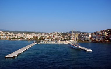 şehri ve Limanı Kuşadası-kuş Adası