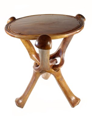 Afrikalı bir iki adet masa