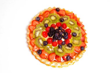 karışık meyve tart