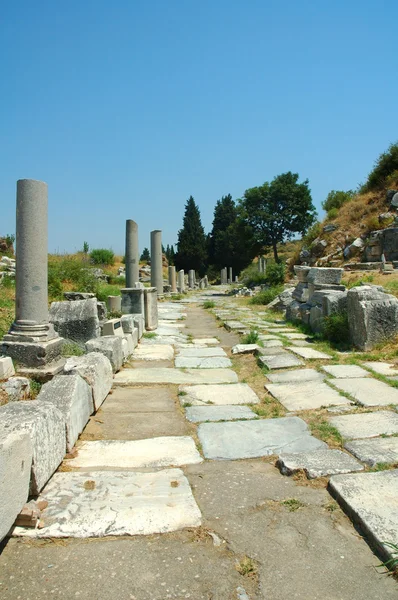 Roman ruins at Ephesus in Turkey — Stock Photo, Image