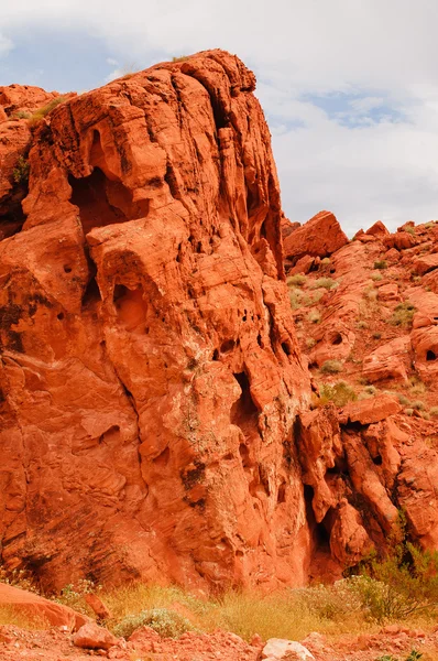 Rock formation in the Valley of fire — Stock Photo, Image