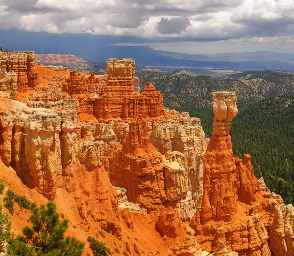 Uitzicht op Bryce Canyon National Park in Utah — Stockfoto