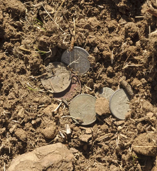 Monedas antiguas —  Fotos de Stock