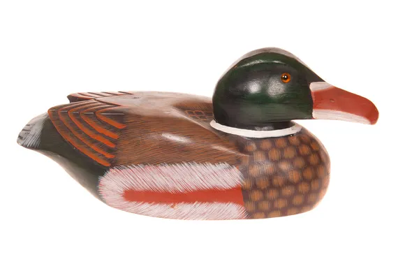 Handcarved Duck — Stock Photo, Image