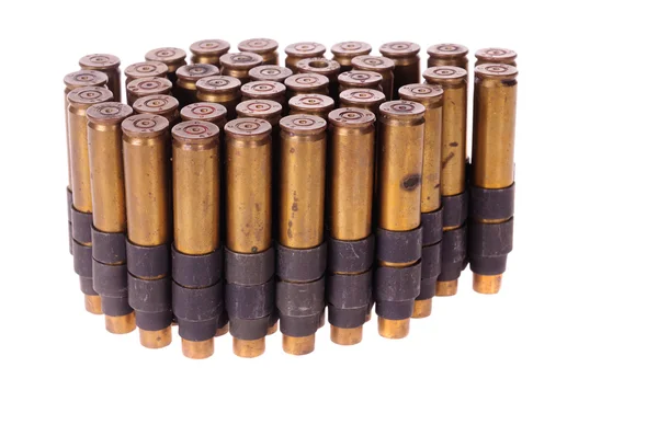 Gun ammunition belt — Stock Photo, Image