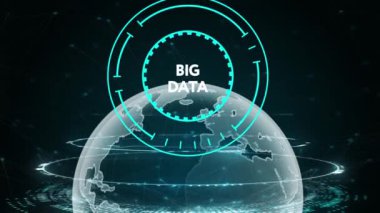 İş, Teknoloji, İnternet ve ağ konsepti. Büyük Veri İnternet Bilgisi. 