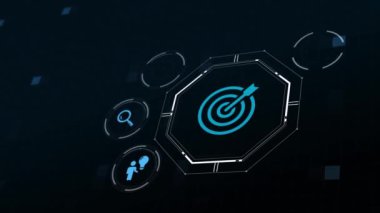İş, Teknoloji, İnternet ve ağ konsepti. Enterprise Resource Planlama ERP şirket yönetimi.